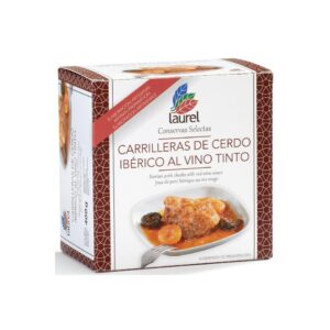 Carrilleras de cerdo ibérico al vino tinto