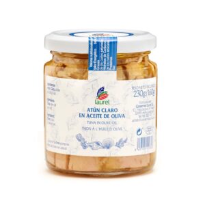 Lomo de atún claro en aceite de oliva