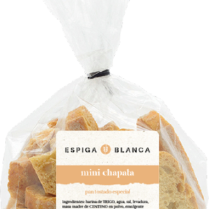 Mini chapata, pan especial tostado